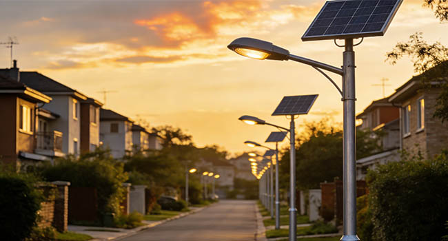 solar street lights